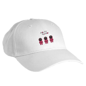 White Cap Mini Guards Squid Game