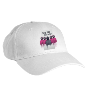 White Cap  Front Man and Guards Squid Game