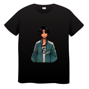Black T-shirt Sae Byeok Squid Game