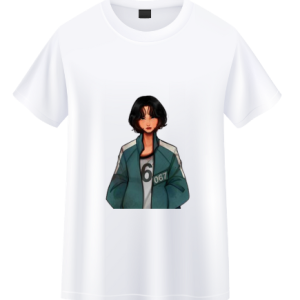 White T-shirt Sae Byeok Squid Game