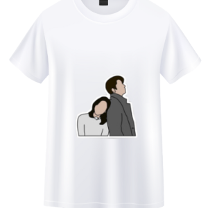White T-shirt Sad Couples   Goblin Merch