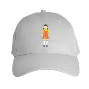 White  Cap    Squid game  Robot Doll