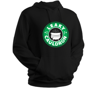 LEAKY CAULDRON | HARRY-Black Hoodie