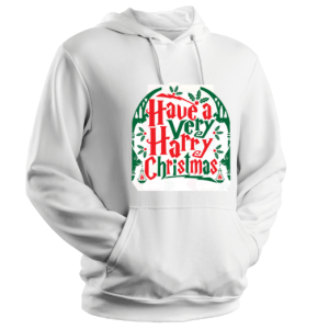 HARRY POTTER INSPIRED HAVE A VERY HARRY XMAS CHRISTMAS-White Hoodie