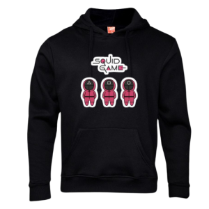 Mini Guards Squid Game-Black Hoodie