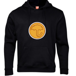 squid game cookie-Black Hoodie