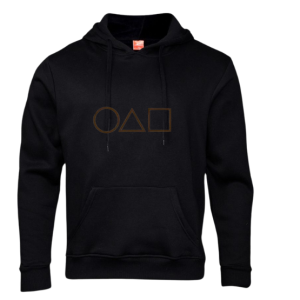 Survival Pattern Squid Game-Black Hoodie